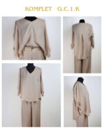 Elegancki Komplet Beżowy – Giorani Collection